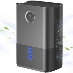 GENERICO - Deshumidificador Eléctrico Absorbente de Humedad 1500ml con Drenaje