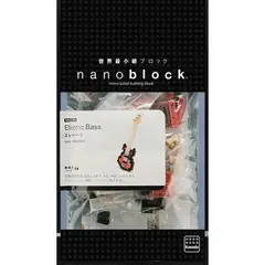 GENERICO - Bajo Eléctrico Nanoblock Microbloques De Construcción