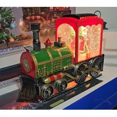 GENERICO - Decoración Navideña Hermoso Tren Musical Lámpara