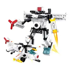 GENERICO - COGO Exploradores del Espacio 2 en 1 Set2122 De 166 Piezas