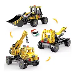 GENERICO - COGO Grúa de Construcción 3 en 1 Set3090 De 235 Piezas