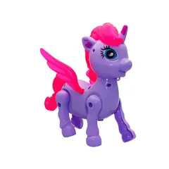 GENERICO - FIGURA DE ACCION UNICORNIO INTERACTIVO MUSICA Y LUCES