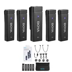 BOYA - Micrófono BY-W4 para 4 Personas