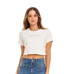 MARITHE FRANCOIS GIRBAUD - Camiseta Manga Corta Para Mujer Girbaud