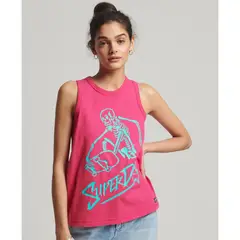 SUPERDRY - Camiseta Para Mujer Vintage Cali Vest