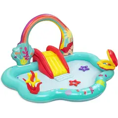 BESTWAY - Jug. Centro De Juegos Inflable Sirenita Disney 91097