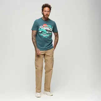 SUPERDRY - Camiseta Para Hombre Japanese Graphic