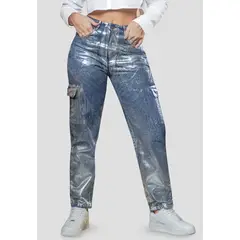 ATYPICAL - Jean Mujer Plateado 105533