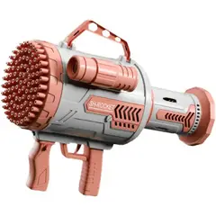 GENERICO - Pistola De Burbujas 100 Agujeros Recargable