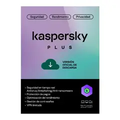 KASPERSKY - Plus 1 Dispositivo 1 Año