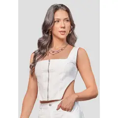 ATYPICAL - Corset Mujer Blanco 105535