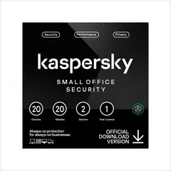 KASPERSKY - Small Office Security para 20 dispositivos + 20 móviles + 2 servidores 1 Año