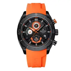 NAVIFORCE - Reloj de Caballero Hora Analoga Pulso en resina