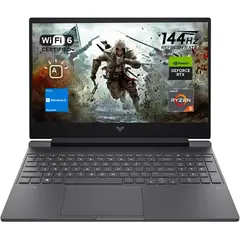 HP - Portátil VICTUS 15 - RYZEN 5 8645HS - 24GB RAM - 512GB SSD - RTX 4050 6GB - 15.6" -FB2082WM GAMER