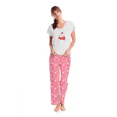 ROMANELLA - Conjunto Pijama de pantalón Navideña