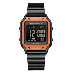 NAVIFORCE - Reloj de Caballero Hora Digital Original Resistente agua