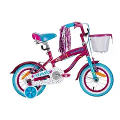 GW - Bicicletas para niñas rin 12 candy 2 - 4 años Purpura