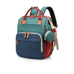GENERICO - Pañalera Morral De Bebé Práctica Bolsillos Térmico Monedero