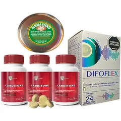 GENERICO - 3 CARDITONE ELIMINA LA ATEROSCLEROSIS - OMEGA 3 DIFOLEX