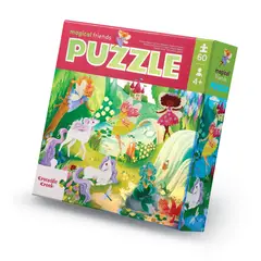 CROCODILE CREEK - ROMPECABEZAS PARA NIÑOS HOLOGRAMAS - UNICORNIOS Y HADAS