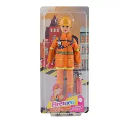 GENERICO - COMBO DE MUÑECOS BOMBEROS NARANJA