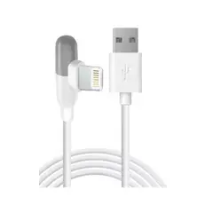 INNOVA - Cable Carga Celular Compatible iPhone 5a 90 Grados