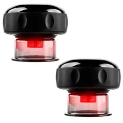 STYLE STARS - Set x2 Masajeador Eléctrico Inteligente con Ventosas Calor