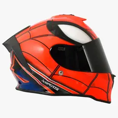 X SPORTS - CASCO V151 ECE2206 MARVEL SPIDERMAN ROJO BRIL TLL M