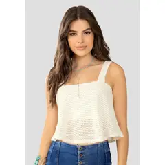 MARKETING PERSONAL - Blusa Mujer Marfil Mp 105836