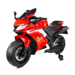 PRINSEL - Moto Eléctrica Para Niño Tipo R15 12V Llanta En Goma