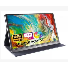 GENERICO - Monitor Portable Full Hd De 15.6 Ips Tipo C Ultra Slim