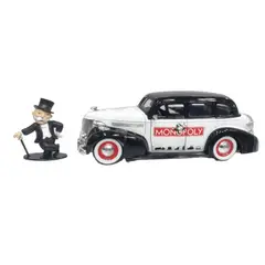 JADA TOYS - CARRO SET CHEVROLET MASTER 1939 MONOPOLY de Colección