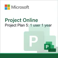 MICROSOFT - Project Online Project Plan 5 I 1 Usuario 1 Año