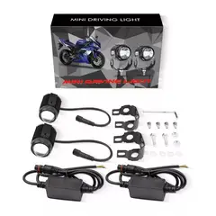 AMERICAN GENERICS - Exploradoras Proyector Bicolor Con Ventilador Moto Automovil