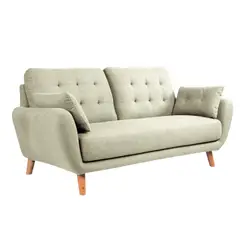 MUEBLES FIOTTI - Sofa 3 Puestos Verde Menta Fiotti Eberhad