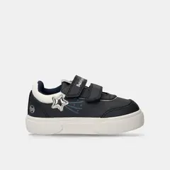 BUBBLE GUMMERS - Tenis Infantil Para Niña Bubblegummers Azul-Plata Sandy