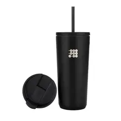 CUBITT - Termo Deportivo Travel Mug Obsidian Black