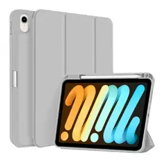 GENERICO - Estuche Protector Smart Case Para iPad Mini 7 A17 Pro Con Esp - Azul