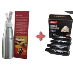 GENERICO - Chantillera de 1 litro y caja de valvulas x12