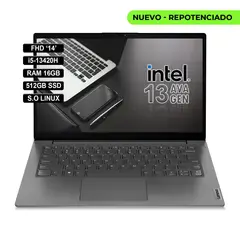 LENOVO - PORTATIL V14 G4 IRU FHD INTEL I5-13420H RAM 16GB 512GB SSD GREY