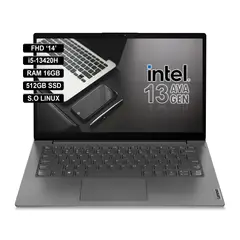 LENOVO - PORTATIL V14 G4 IRU FHD INTEL I5-13420H RAM 16GB 512GB SSD GREY