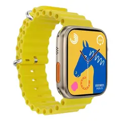 MOBULA - Reloj Inteligente X8 Ultra Plus- Amarillo