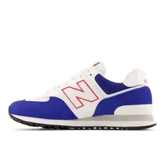 NEW BALANCE - Tenis Deportivos Blanco Marca 574 Blanco Hombre