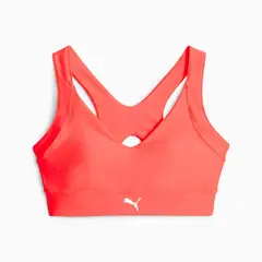PUMA - Top Bra High Impact Ultraform Marca Original Rojo Mujer