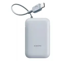 XIAOMI - Power Bank 10000mAh Cable Integrado - Azul