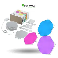 NANOLEAF - Kit x 9 luces hexagonales inteligentes Blanco