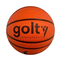 GOLTY - Balón Baloncesto Competicion Urban Caucho Naranja 7