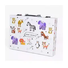 GENERICO - Maleta Creativa para Niños Set de 58 Accesorios Artísticos