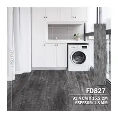 GENERICO - Piso Vinilico PVC Autoadhesivo 3D 5m2 - FD827