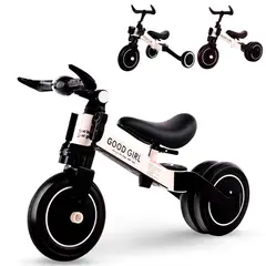 GENERICO - Triciclo Bicicleta Para Niños Ajustable Premium 3 En 1 Good
